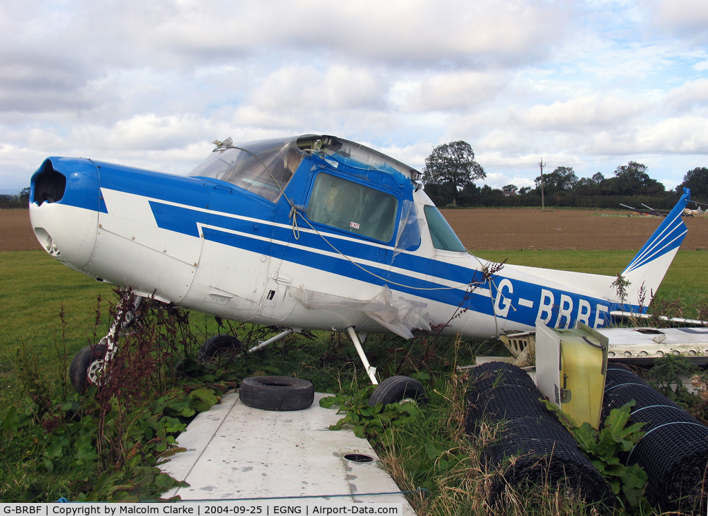 G-BRBF, 1978 Cessna 152 C/N 152-81993, Cessna 152 at Bagby Airfield, UK.