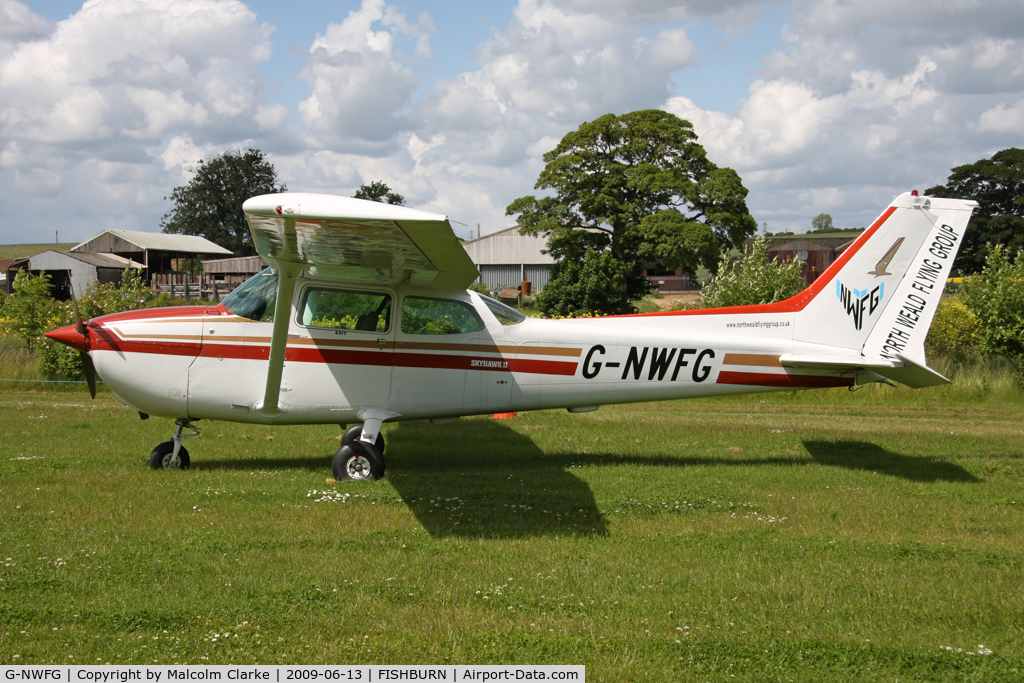 G-NWFG, 1981 Cessna 172P C/N 172-74192, Cessna 172P at Fishburn Airfield, UK in 2009. Previously N6396K.