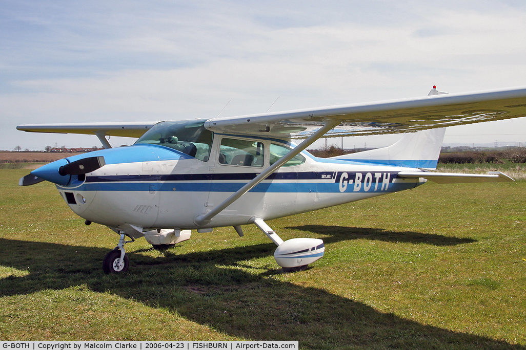 G-BOTH, 1979 Cessna 182Q Skylane C/N 182-67558, Cessna 182Q Skylane at Fishburn Airfield, UK in 2006.