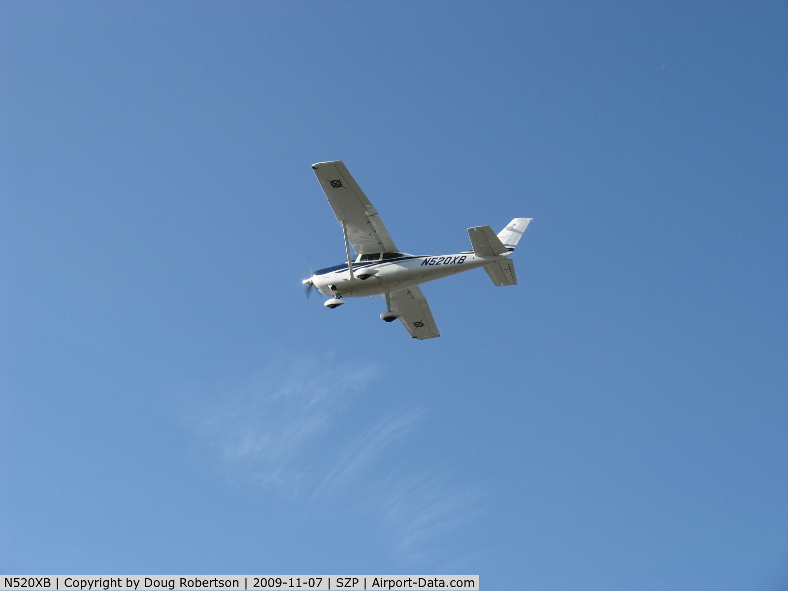 N520XB, 2006 Cessna T182T Turbo Skylane C/N T18208507, 2006 Cessna T182T Turbo SKYLANE, Lycoming TIO-540-AK1A 235 Hp, McCauley 3 blade CS prop, takeoff climb #2 Rwy 22