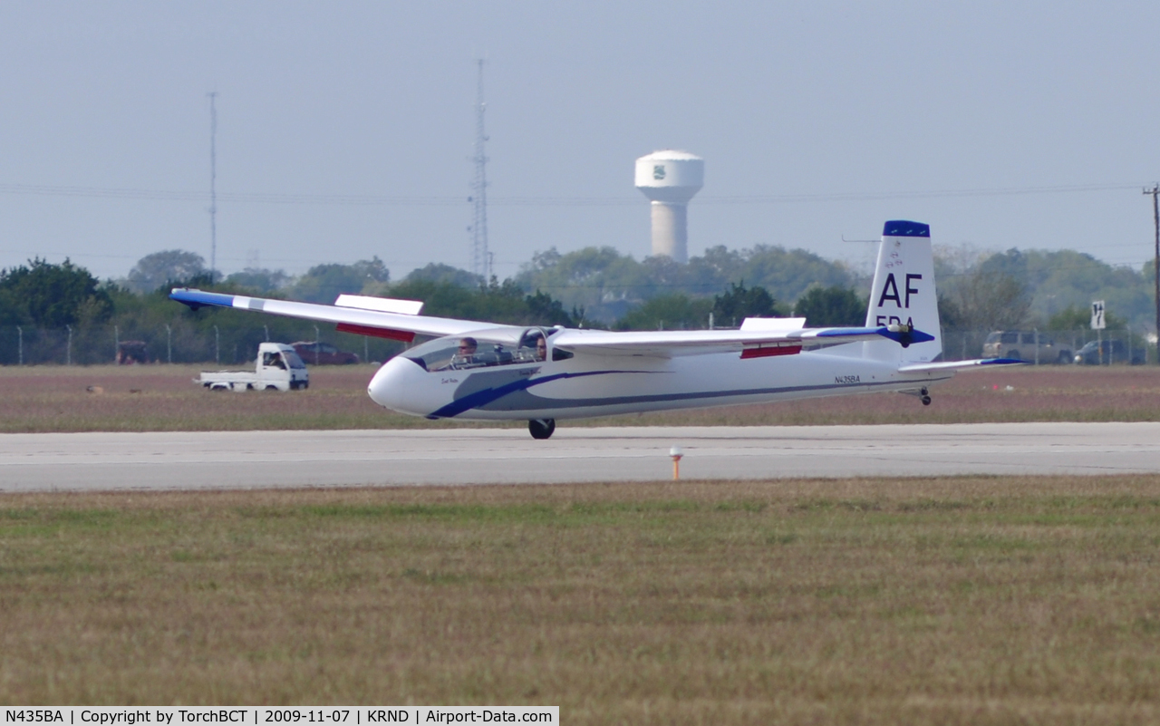 N435BA, 2002 Let L13 AC BLANIK C/N 029101, US Air Force Academy Blanik Glider Demo during Randolph Airshow 09.