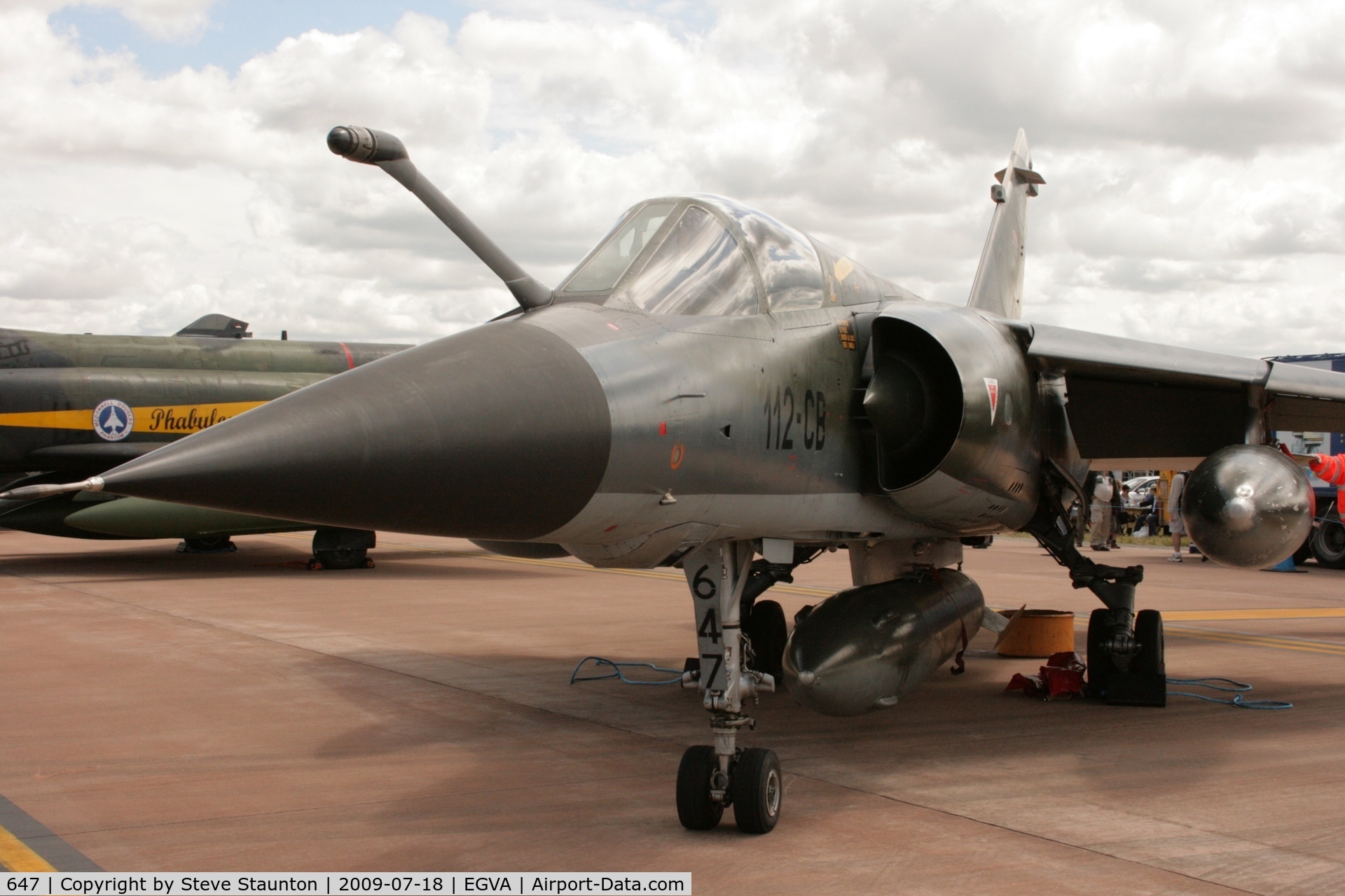 647, Dassault Mirage F.1CR C/N 647, Taken at the Royal International Air Tattoo 2009