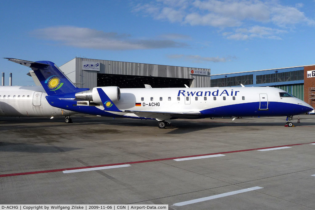 D-ACHG, 2000 Bombardier CRJ-200ER (CL-600-2B19) C/N 7439, visitor