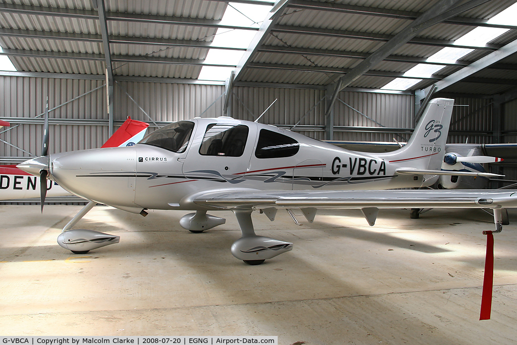 G-VBCA, 2007 Cirrus SR22 G3 Turbo C/N 2656, Cirrus SR-22 at Bagby Airfield, UK.