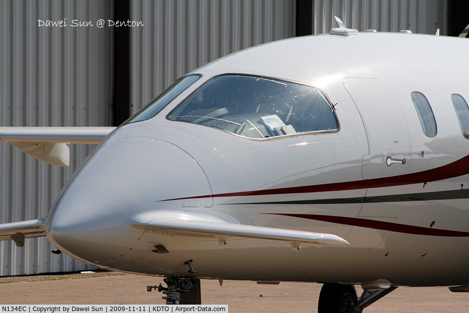 N134EC, 2008 Piaggio P-180 Avanti II C/N 1160, denton