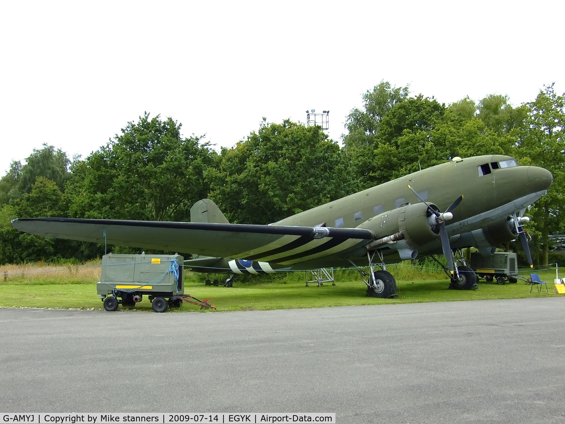 G-AMYJ, 1944 Douglas DC-3C-R-1830-90C (C-47B) C/N 15968/32716, DC-3 Dakota,KG427,Yorkshire air museum