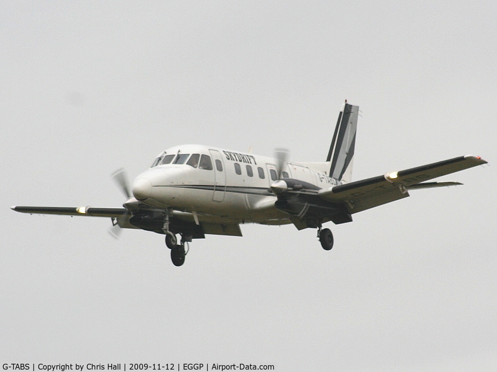 G-TABS, 1979 Embraer EMB-110P1 Bandeirante C/N 110.212, Skydrift