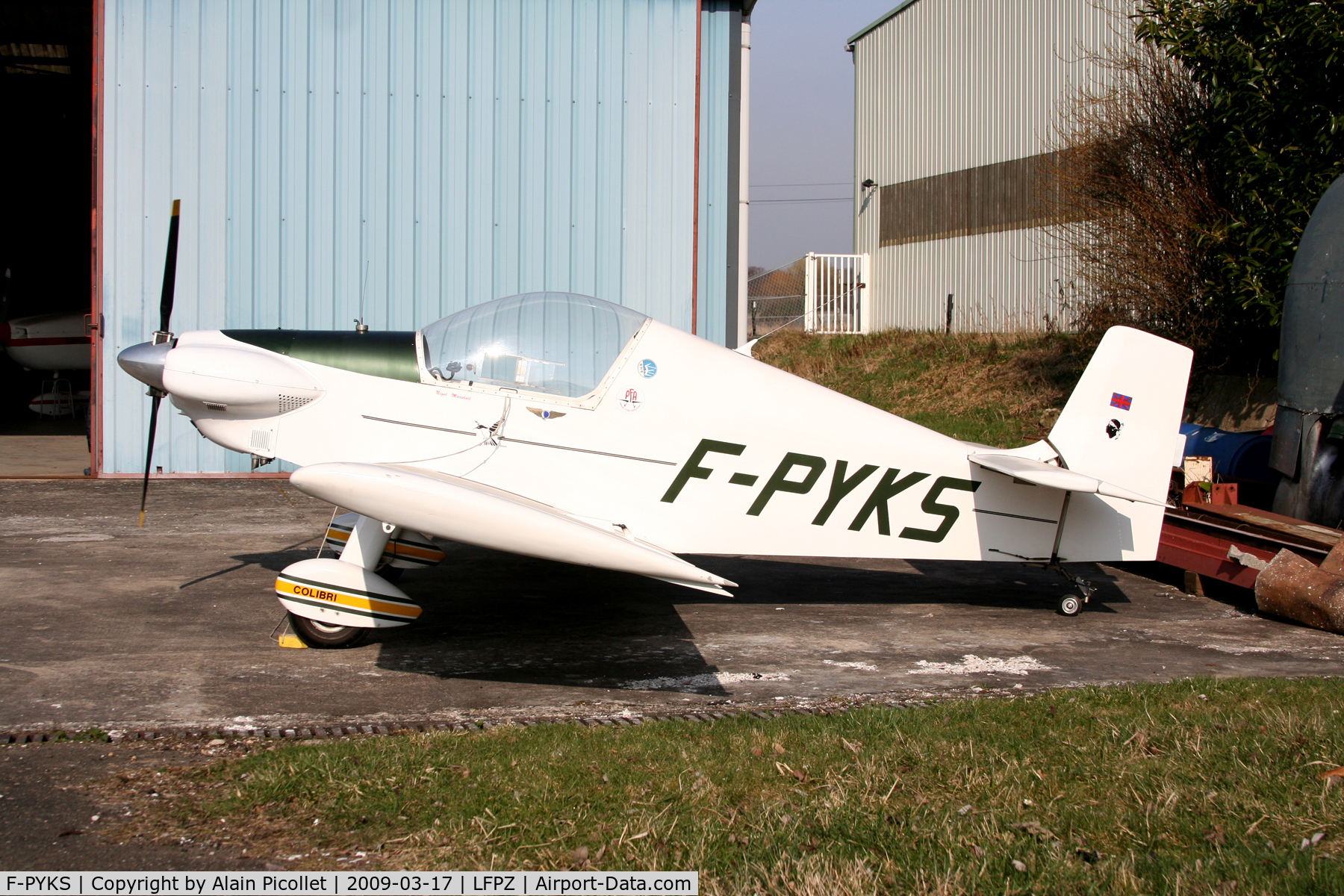 F-PYKS, 1981 Brugger MB-2 Colibri C/N 66, static