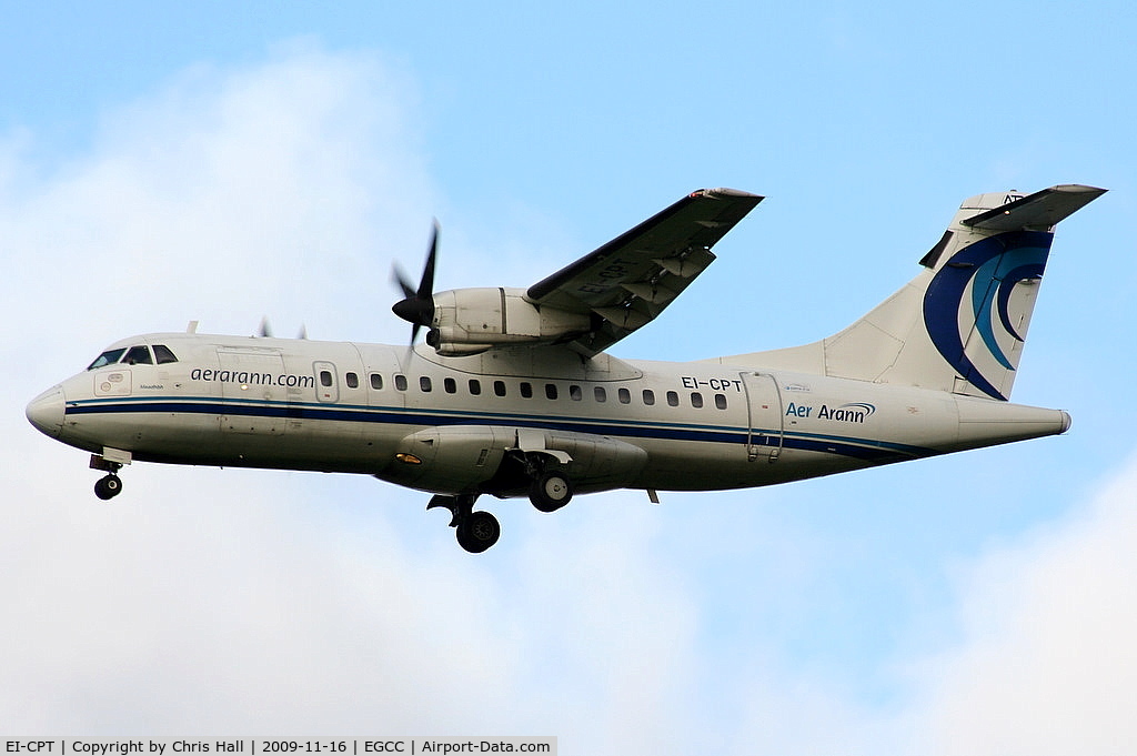 EI-CPT, 1990 ATR 42-312 C/N 191, Aer Arann