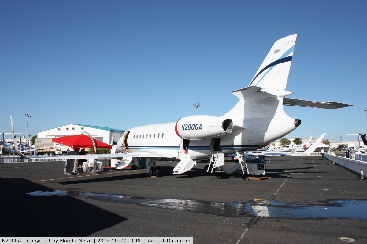 N2000A, 2008 Dassault Falcon 2000EX C/N 151, Falcon 2000EX