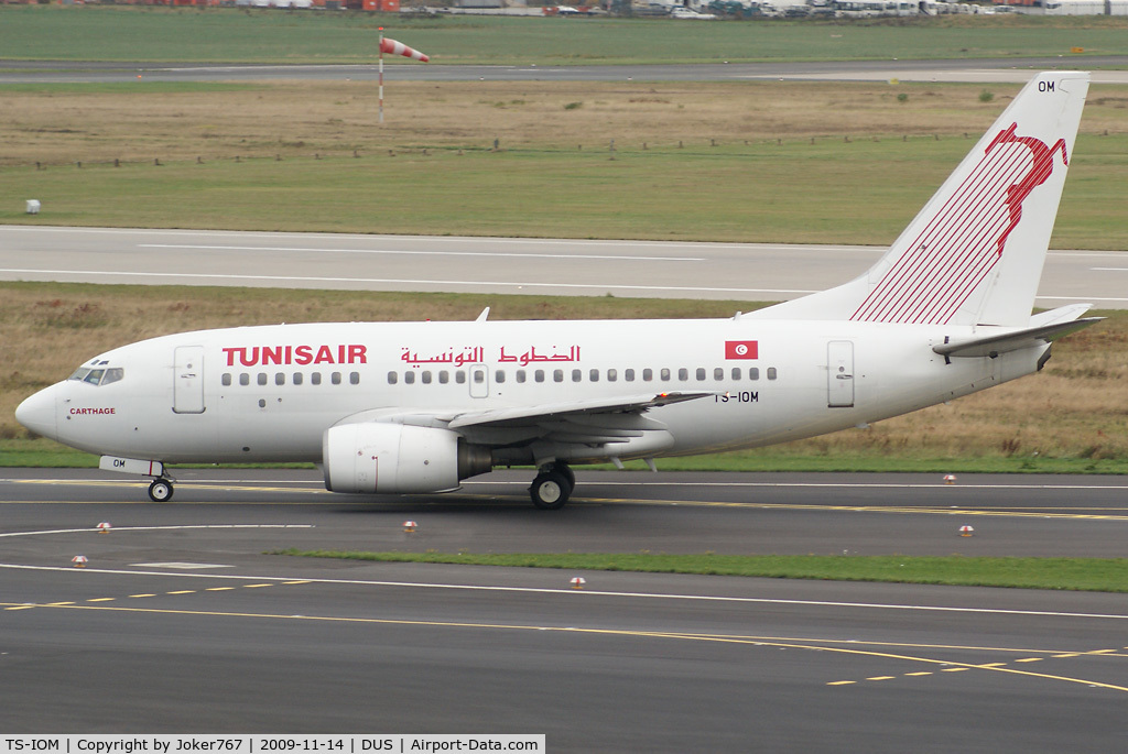 TS-IOM, 1999 Boeing 737-6H3 C/N 29498, Tunisair Boeing 737-6H3
