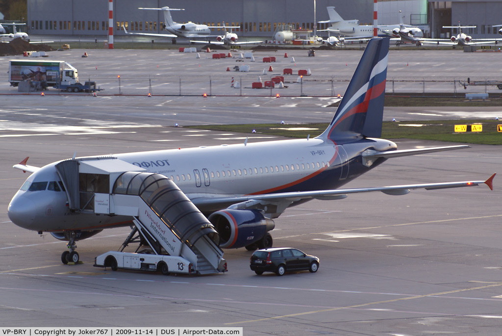 VP-BRY, 2007 Airbus A320-214 C/N 3052, Aeroflot Airbus A320-214