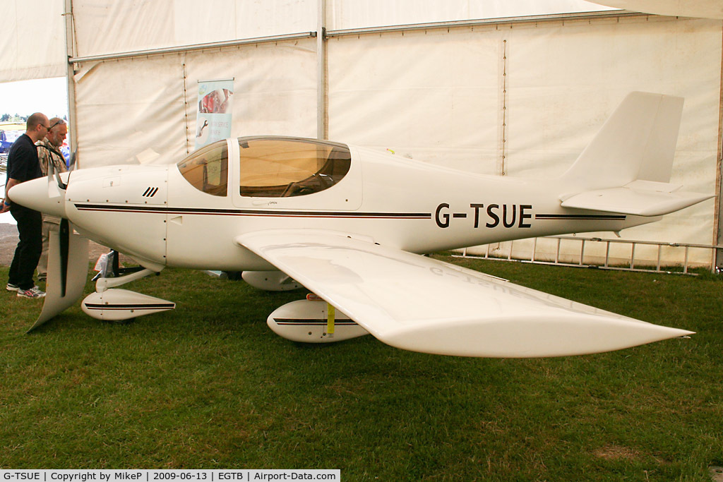 G-TSUE, 2005 Europa Tri Gear C/N PFA 247-12612, Exhibitor at Aero Expo 2009.