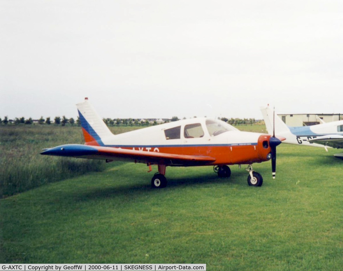 G-AXTC, 1969 Piper PA-28-140 Cherokee C/N 28-26265, Visitor to the Water Leisure Park airstrip