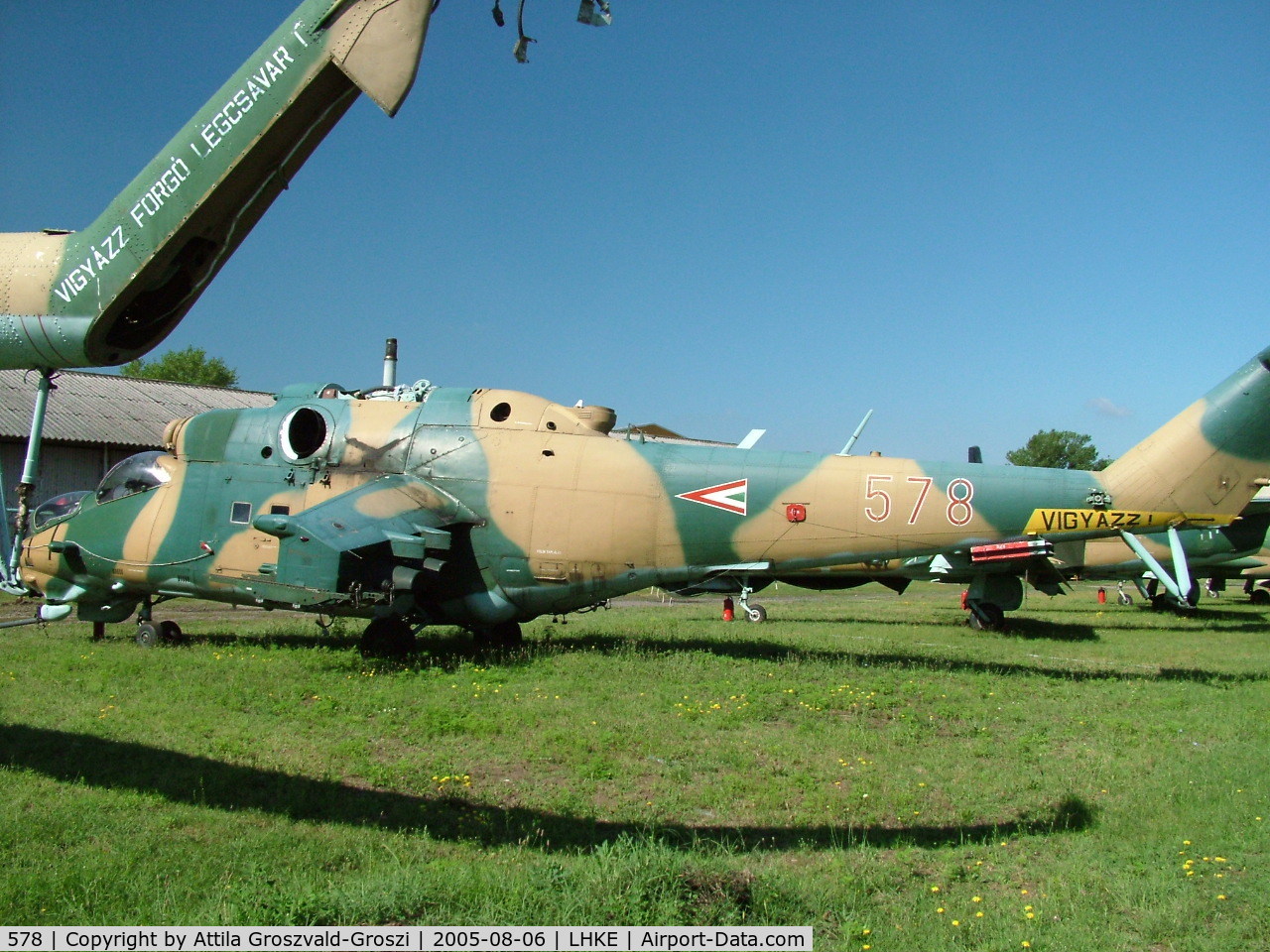 578, 1985 Mil Mi-24D Hind D C/N K220578, Kecskemét, Hungarian Air-Forces Base