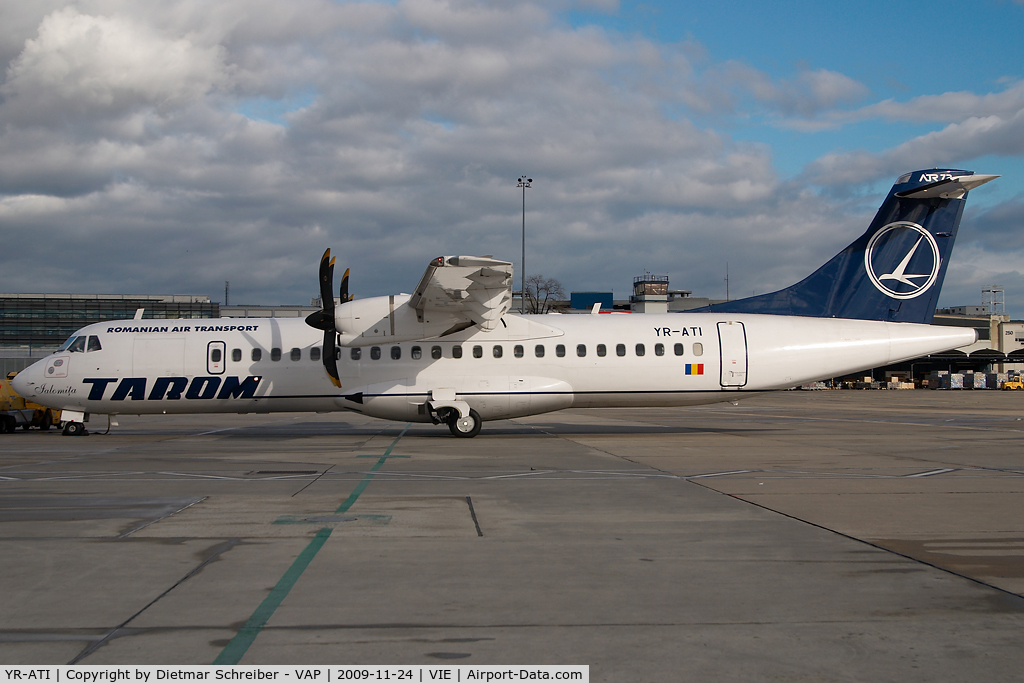 YR-ATI, 2009 ATR 72-212A C/N 867, Tarom ATR72