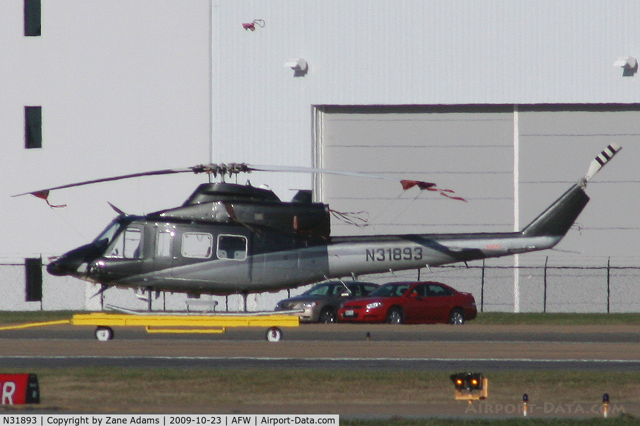 N31893, 1984 Bell 412 C/N 33110, At Alliance Fort Worth