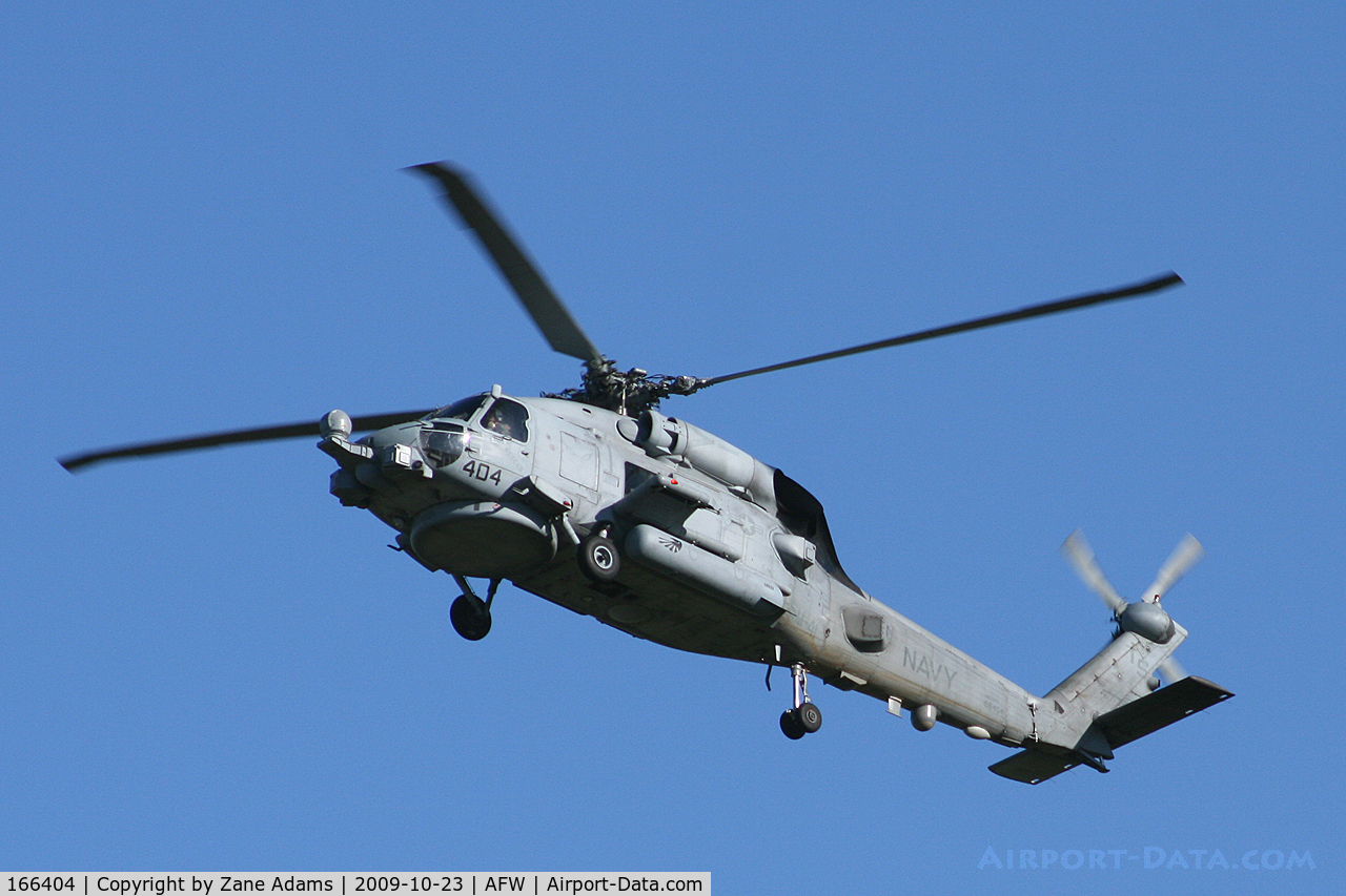 166404, Sikorsky MH-60R Strikehawk C/N 70-0384, Landing at the 2009 Alliance Fort Worth Airshow