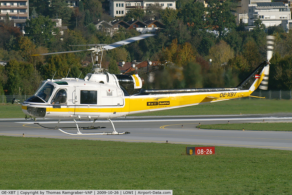 OE-XBT, 1967 Bell 204B C/N 2053, Heli Austria GmbH Bell 204