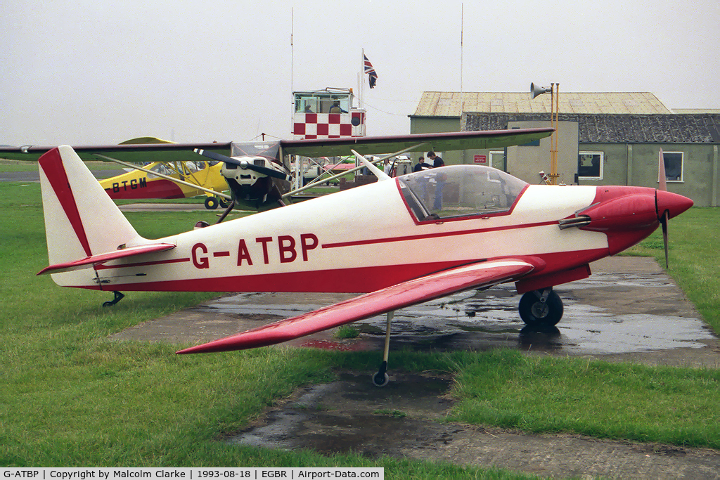G-ATBP, 1965 Alpavia Fournier RF-3 C/N 59, Fournier RF3 Avion Planeur at Breighton Airfield.