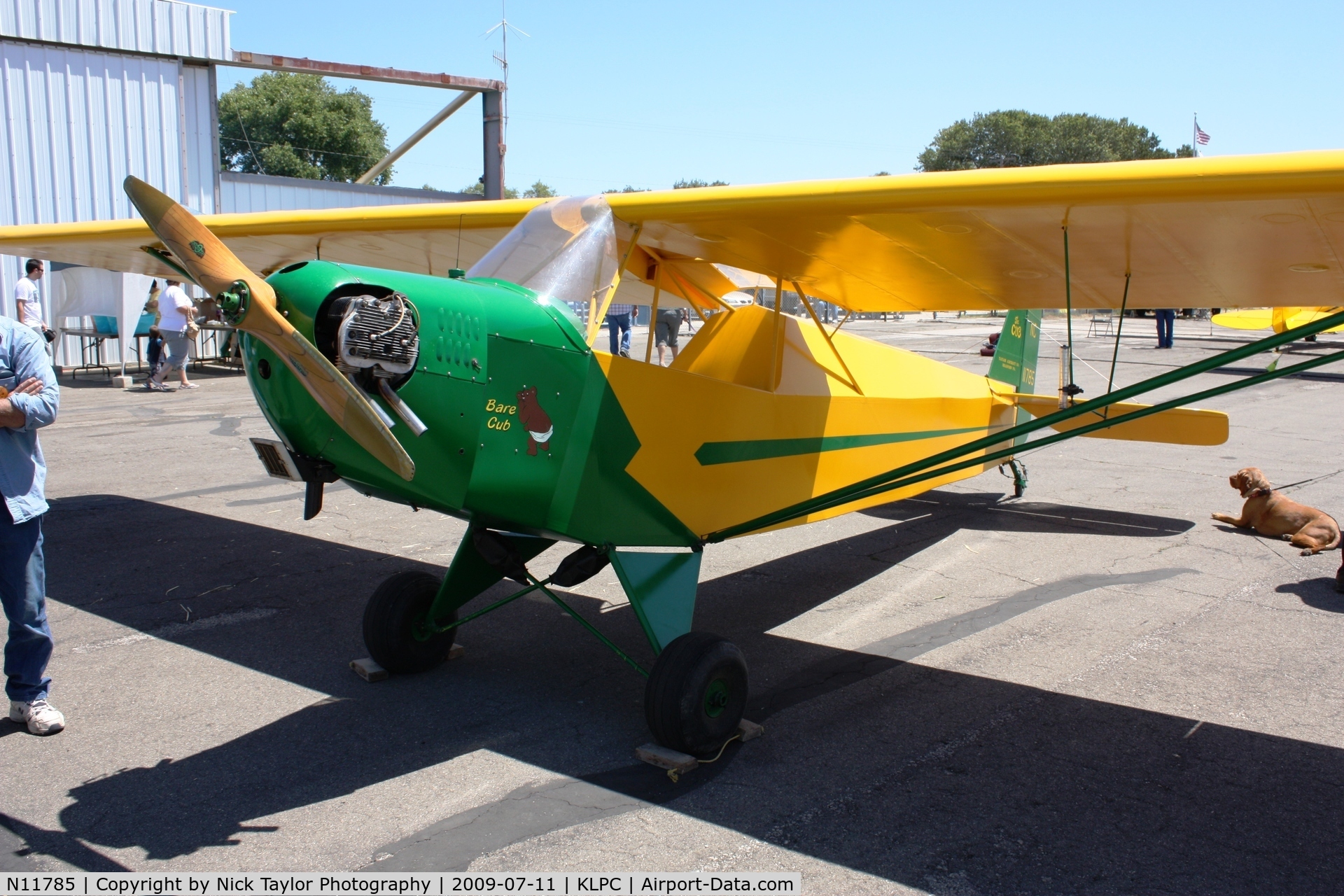 N11785, 1935 Piper E-2 C/N 320, Lompoc Piper Cub fly-in 09'
