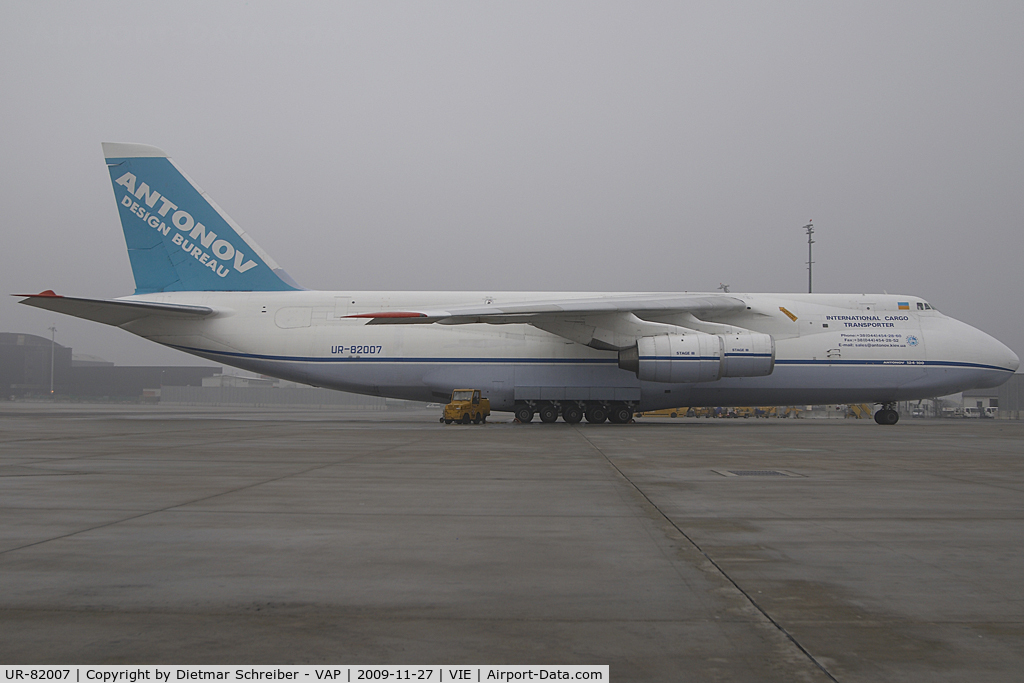 UR-82007, 1988 Antonov An-124-100 Ruslan C/N 19530501005, Antonov Design Bureau Antonov 124