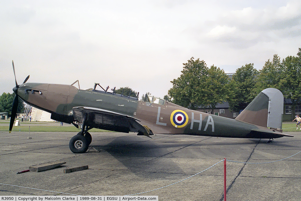 R3950, Fairey Battle I C/N Not found R3950, Fairey Battle Mk1 at the Imperial War Museum, Duxford.