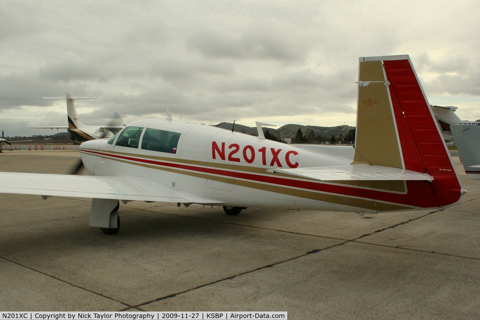N201XC, 1977 Mooney M20J 201 C/N 24-0346, San Luis Jet Center