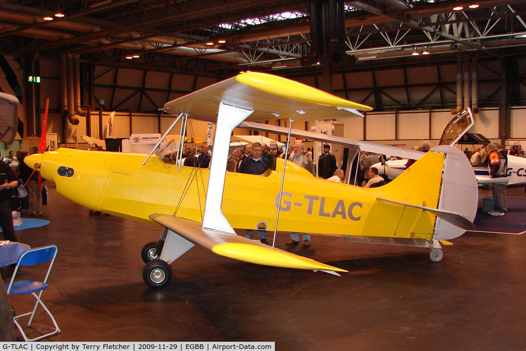 G-TLAC, 2009 TLAC Sherwood Ranger ST C/N PFA 237B-13895, Exhibited at the NEC Birmingham (UK) - 2009 ' The Flying Show '