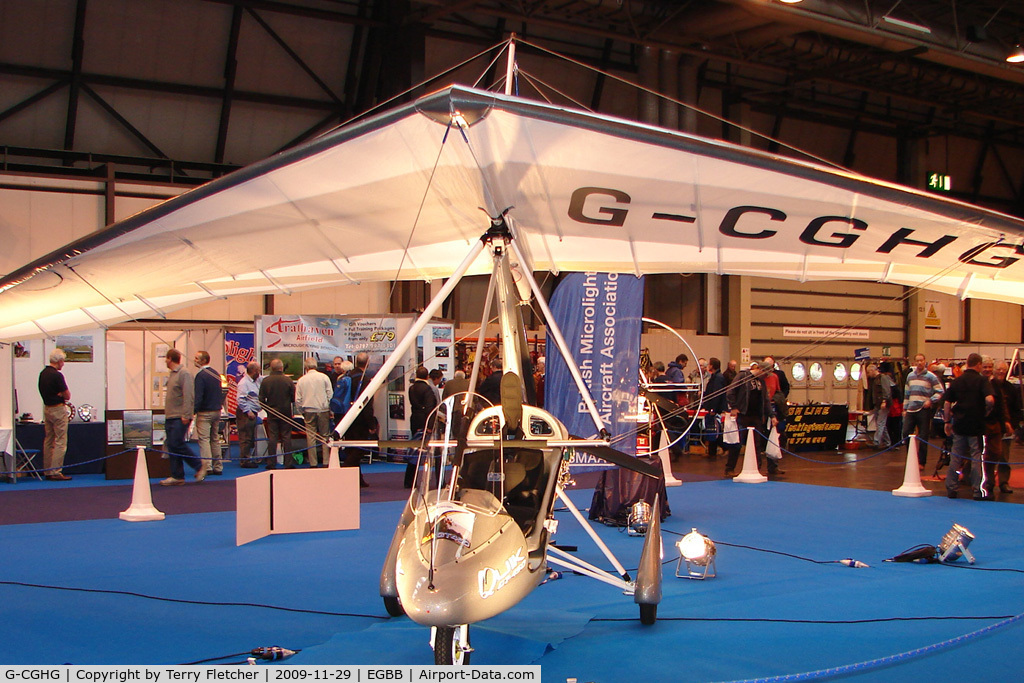 G-CGHG, 2009 P&M Aviation Quik GT450 C/N 8247, Exhibited at the NEC Birmingham (UK) - 2009 ' The Flying Show '