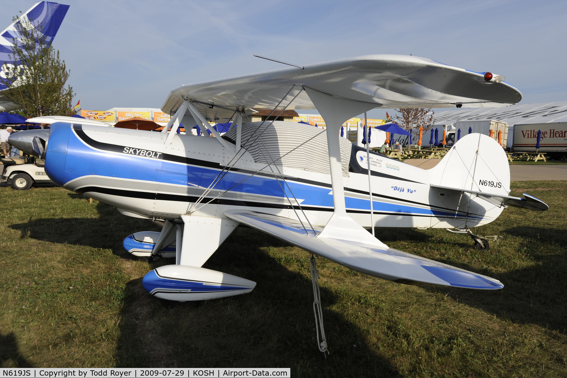 N619JS, 1994 Steen Skybolt C/N 002 (N619JS), 2009 Oshkosh EAA fly-in