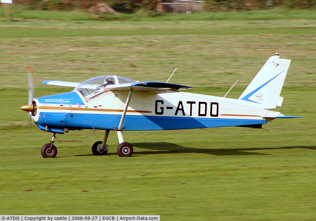 G-ATDO, 1965 Bolkow Bo-208C Junior C/N 576, seen @ Barton