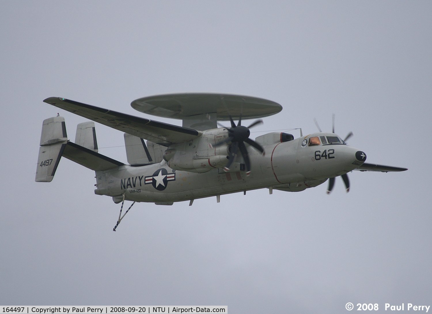 164497, Northrop Grumman E-2C Hawkeye C/N A163, Here comes the Hummer!