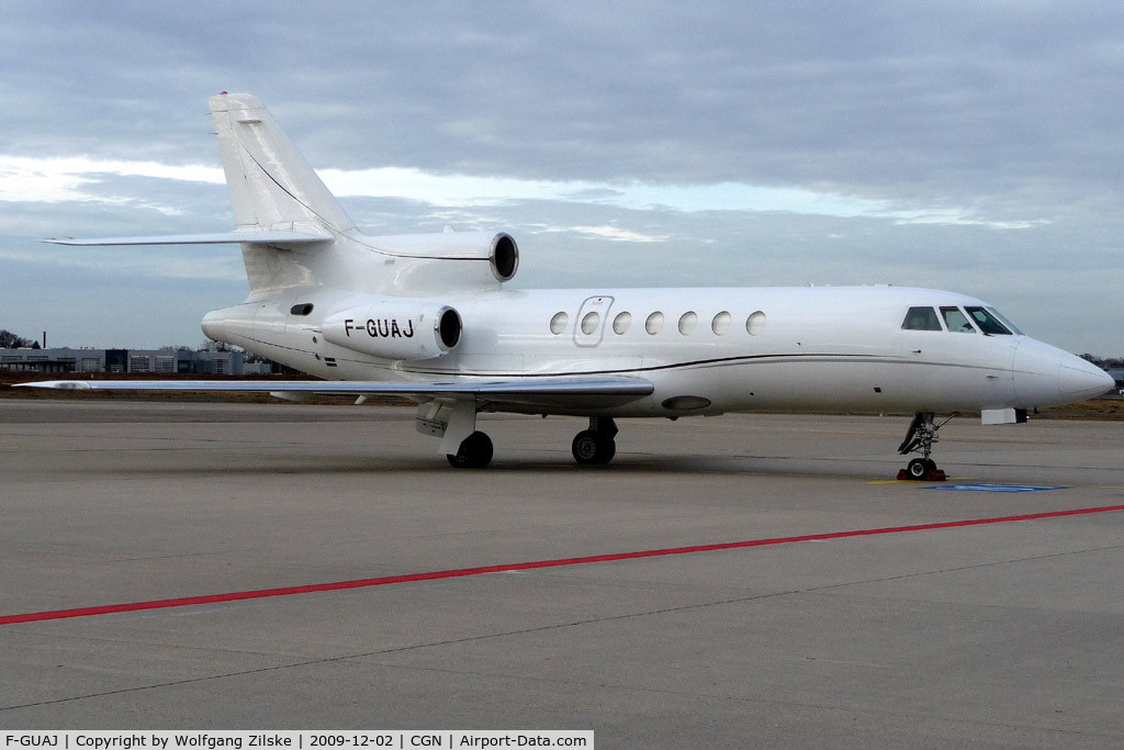 F-GUAJ, 1986 Dassault Falcon 50 C/N 169, visitor