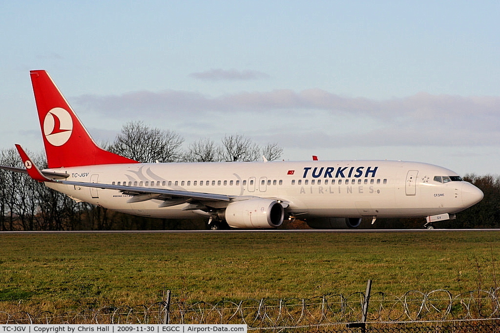TC-JGV, 2006 Boeing 737-8F2 C/N 34419, Turkish Airlines