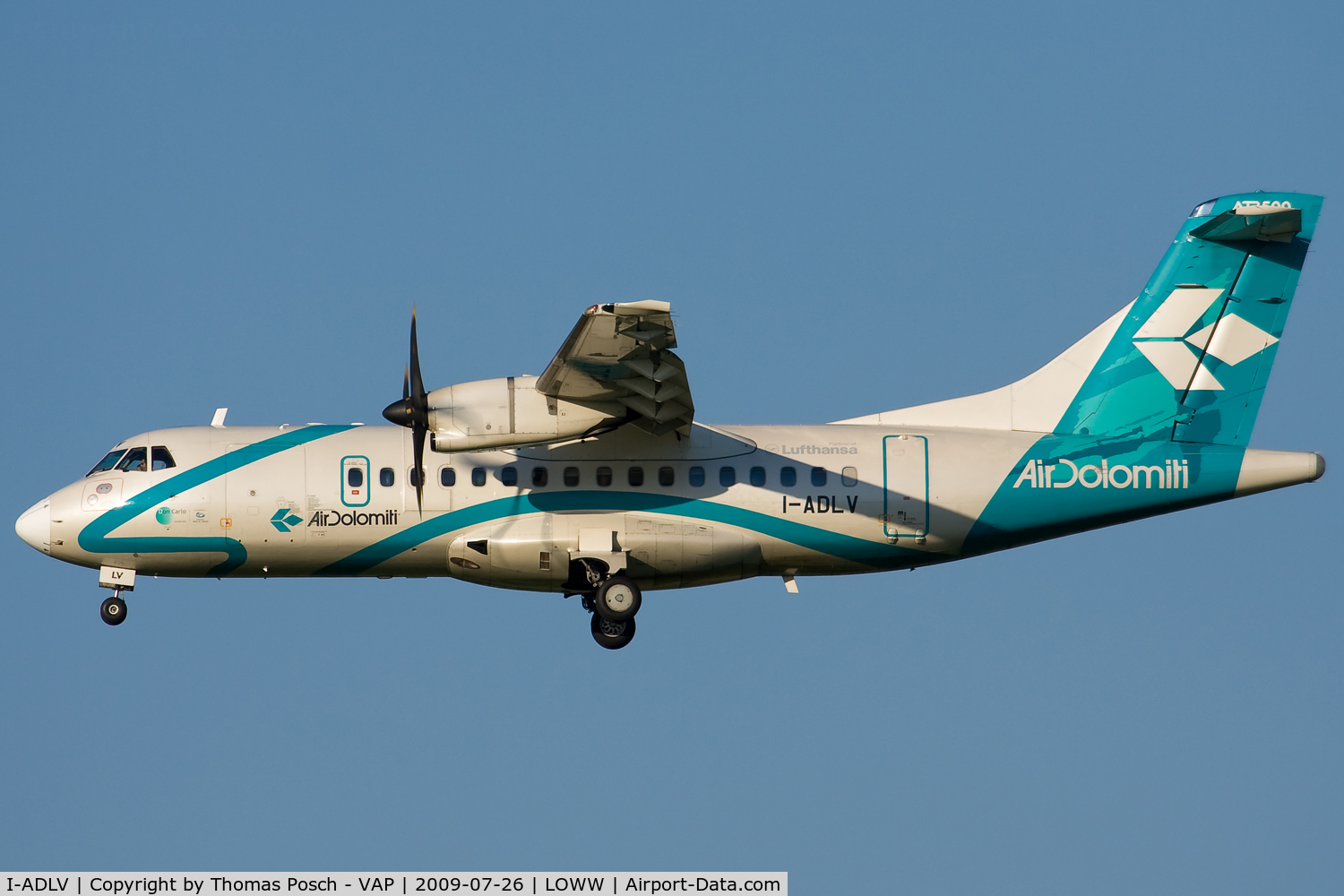 I-ADLV, 2000 ATR 42-500 C/N 610, Air Dolomiti