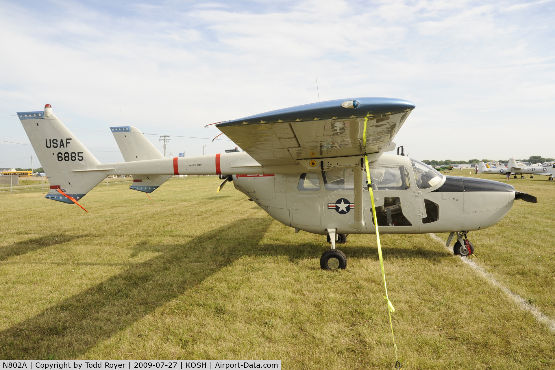 N802A, 1968 Cessna O-2A (M337B) Super Skymaster Super Skymaster C/N 337M-0174, EAA AIRVENTURE 2009