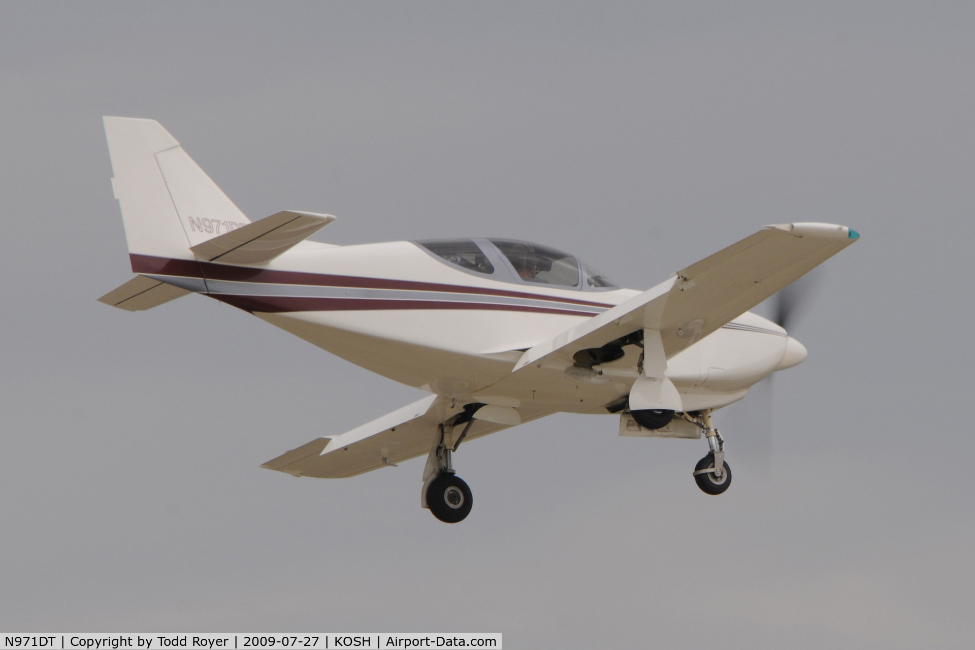 N971DT, Stoddard-Hamilton Glasair I RG C/N 754, EAA AIRVENTURE 2009
