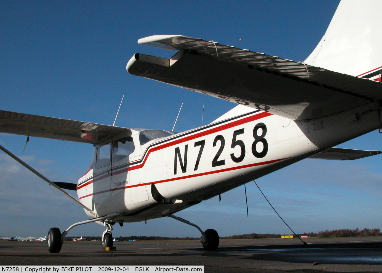 N7258, 1980 Cessna 172RG Cutlass RG C/N 172RG-0508, VISITING CESSNA 172RG