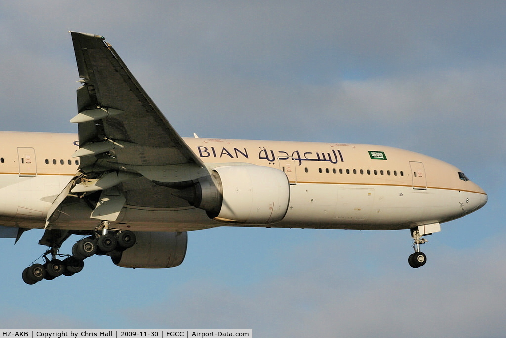 HZ-AKB, 1997 Boeing 777-268/ER C/N 28345, Saudi Arabian Airlines