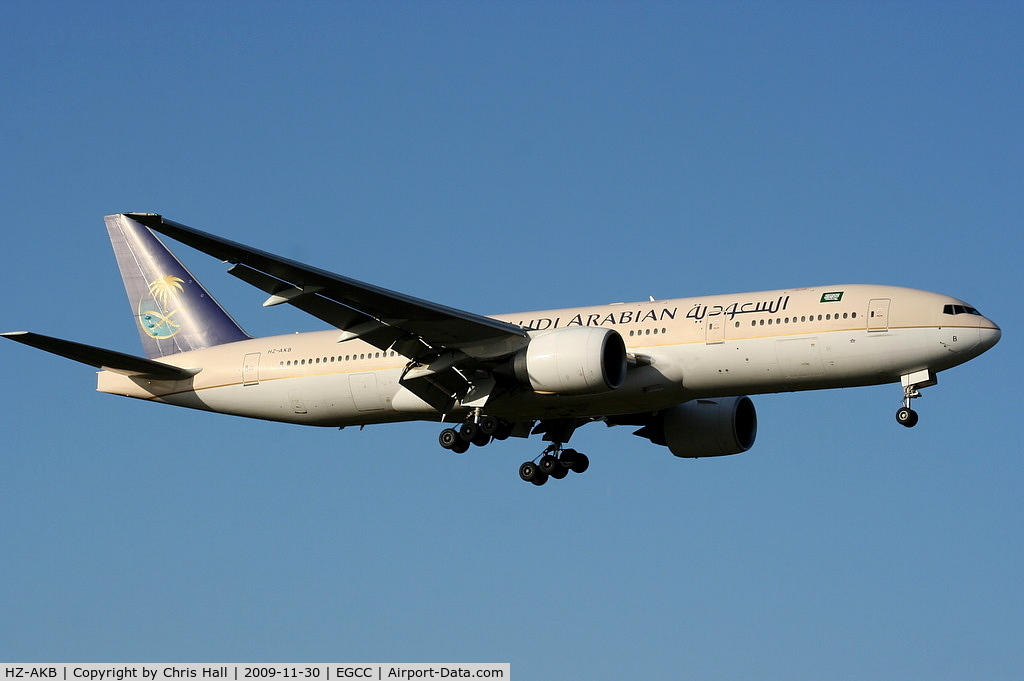 HZ-AKB, 1997 Boeing 777-268/ER C/N 28345, Saudi Arabian Airlines