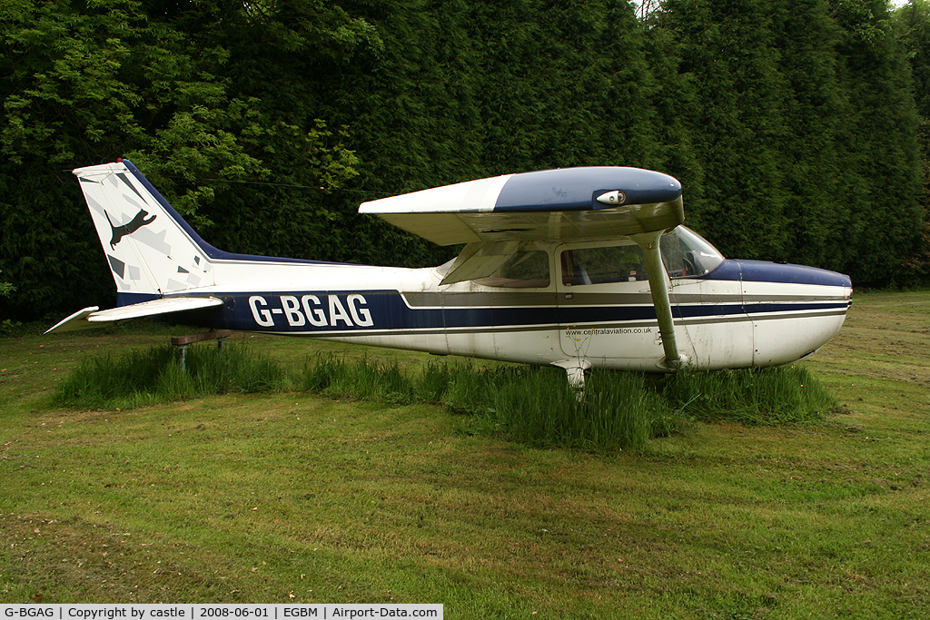 G-BGAG, 1978 Reims F172N Skyhawk C/N 1754, seen @ Tatenhill