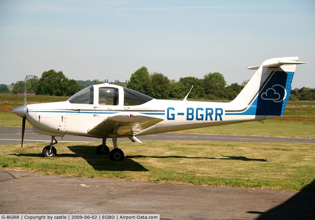 G-BGRR, 1978 Piper PA-38-112 Tomahawk Tomahawk C/N 38-78A0336, seen @ Wolverhampton
