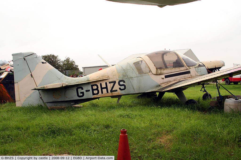 G-BHZS, 1980 Scottish Aviation Bulldog Series 120 Model 1210 C/N BH120/411, seen @ Derby