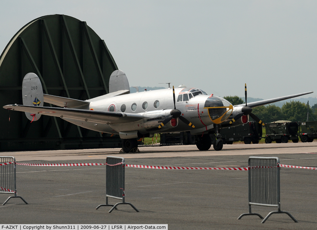 F-AZKT, 1954 Dassault MD-311 Flamant C/N 260, Used as a demo aircraft during LFSR Airshow 2009