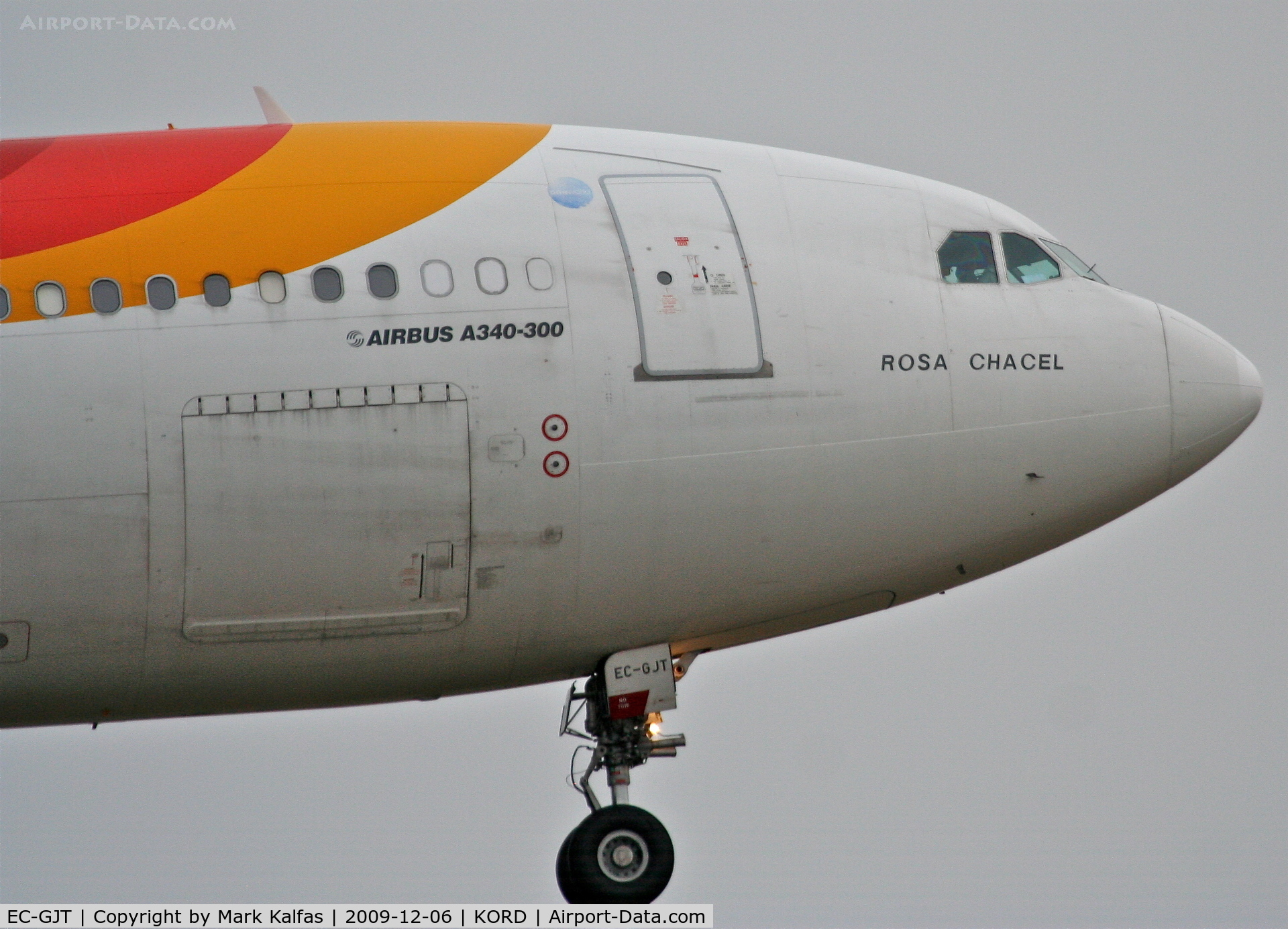 EC-GJT, 1996 Airbus A340-313 C/N 145, Iberia Airlines A340-313 