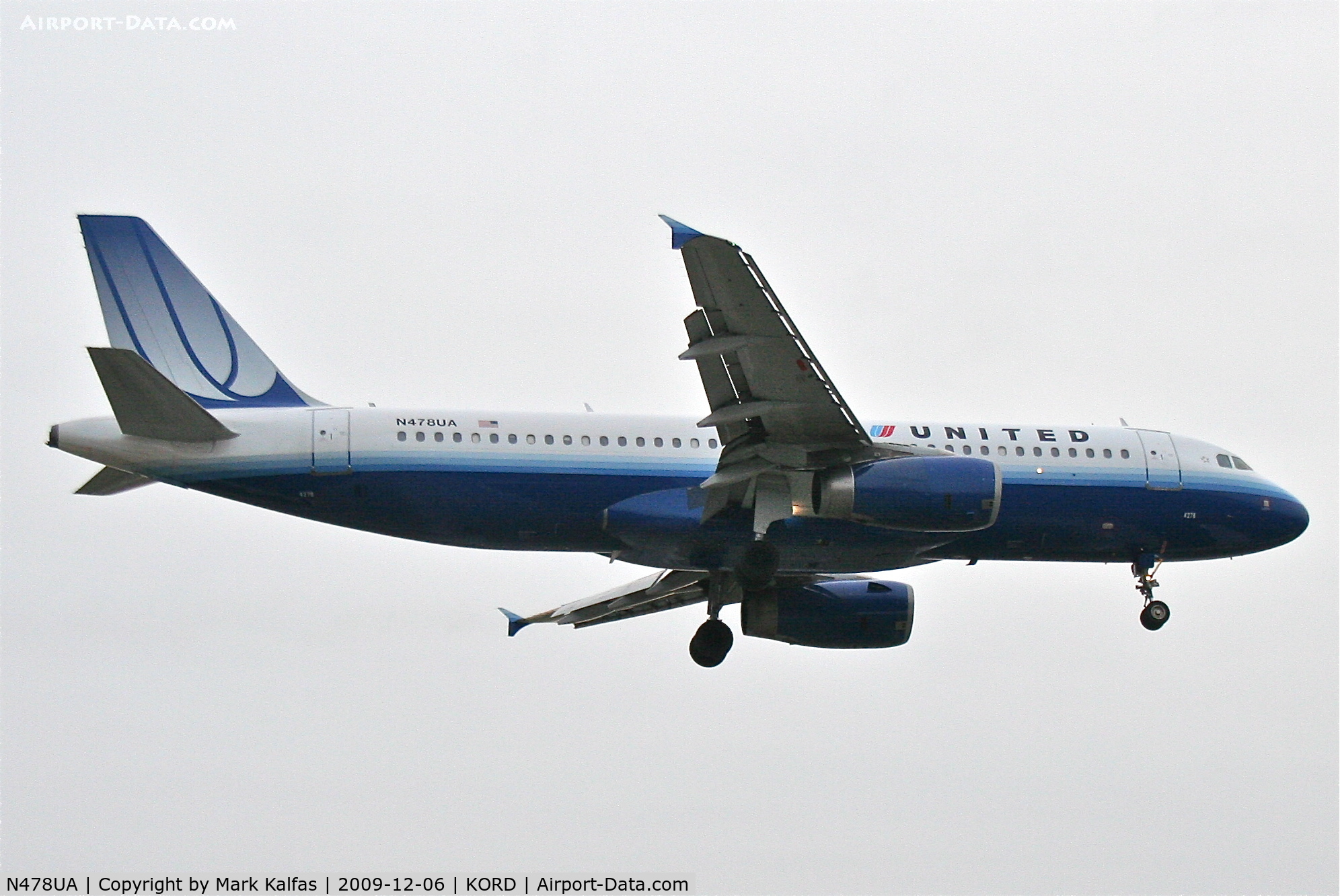 N478UA, 2001 Airbus A320-232 C/N 1533, United Airlines A320-232, UAL586 arriving from KMSP on 27R.