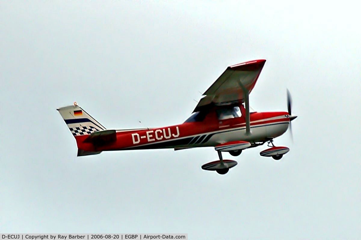 D-ECUJ, 1973 Reims FRA150L Aerobat Aerobat C/N FA1500184, Seen at PFA Flying for Fun Kemble 2006