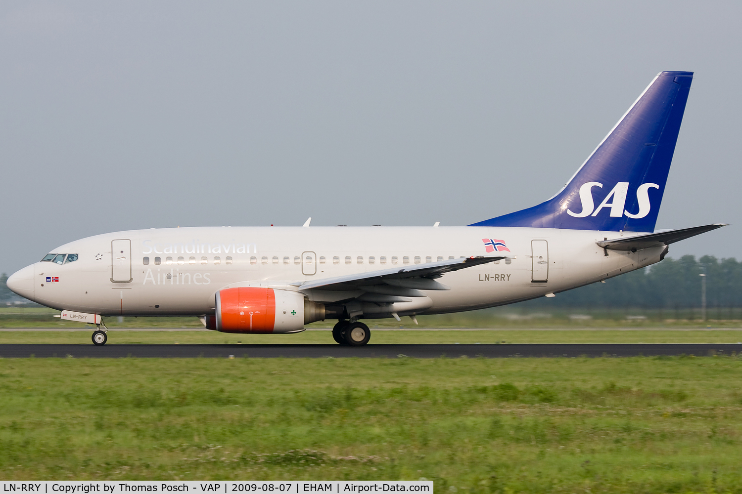 LN-RRY, 1998 Boeing 737-683 C/N 28297, SAS Scandinavian Airlines
