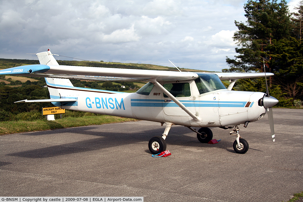 G-BNSM, 1981 Cessna 152 C/N 152-85342, seen @ Bodmin